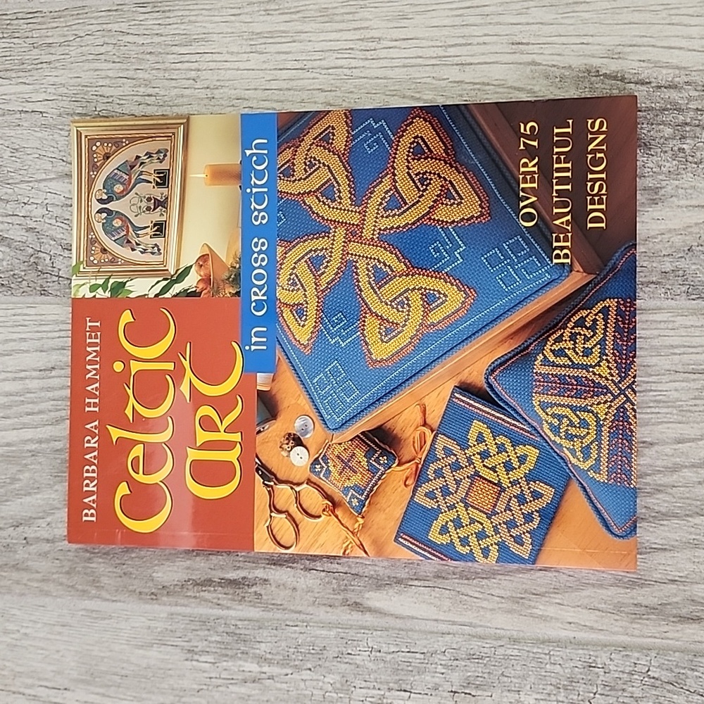Celtic Art in cross stitch book